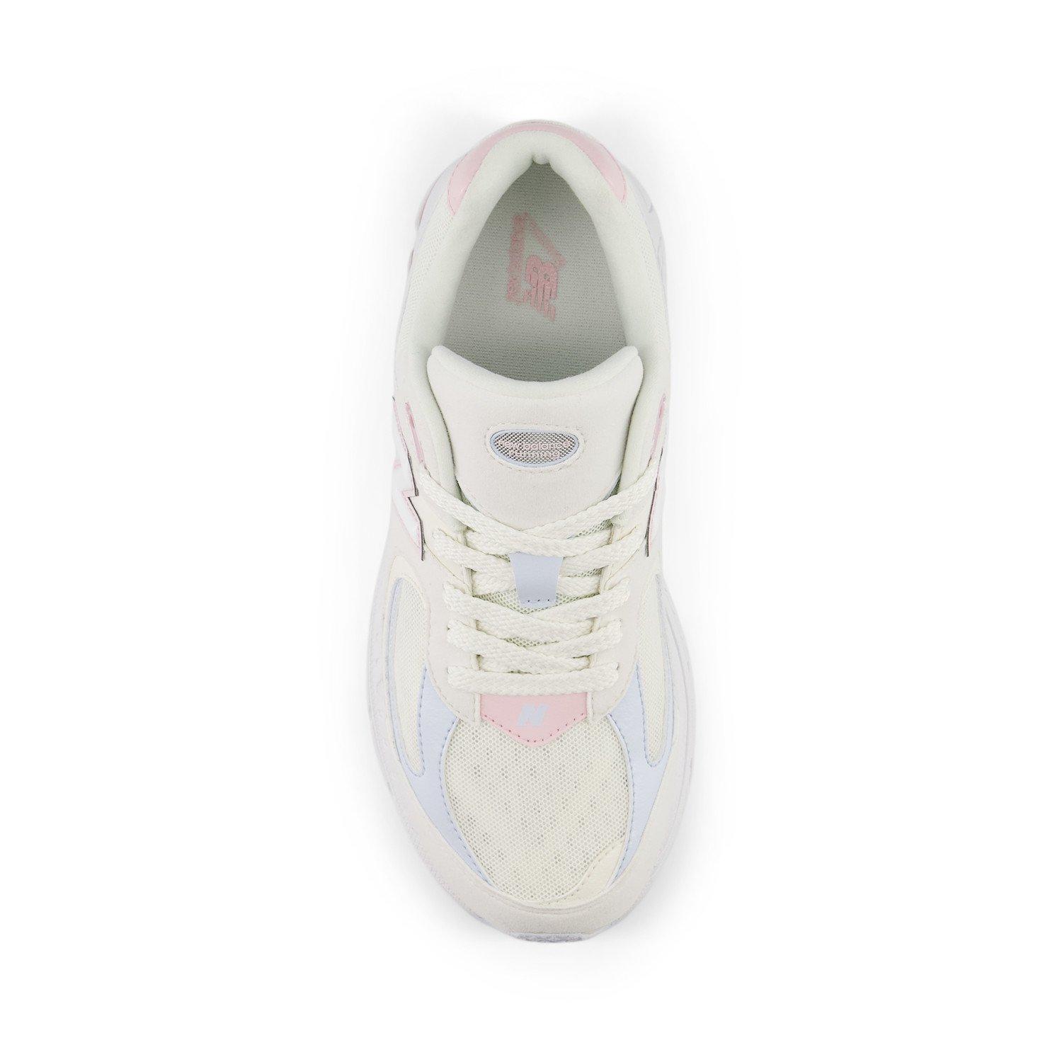 New Balance 2002 Grade School Girls' "White/Blue/Pink" Shoe