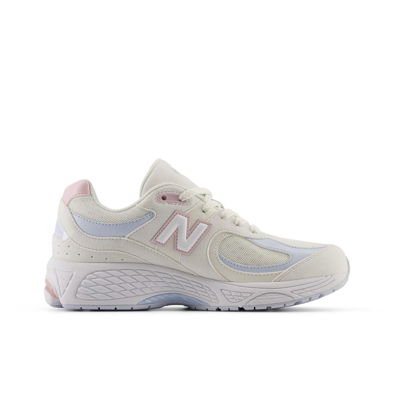 New Balance 2002 Grade School Girls' "White/Blue/Pink" Shoe