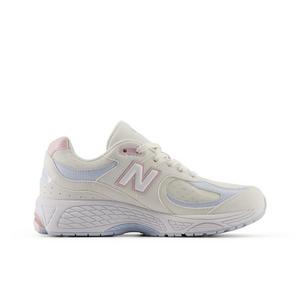 New Balance 2002 "White/Blue/Pink" Grade School Girls' Shoe