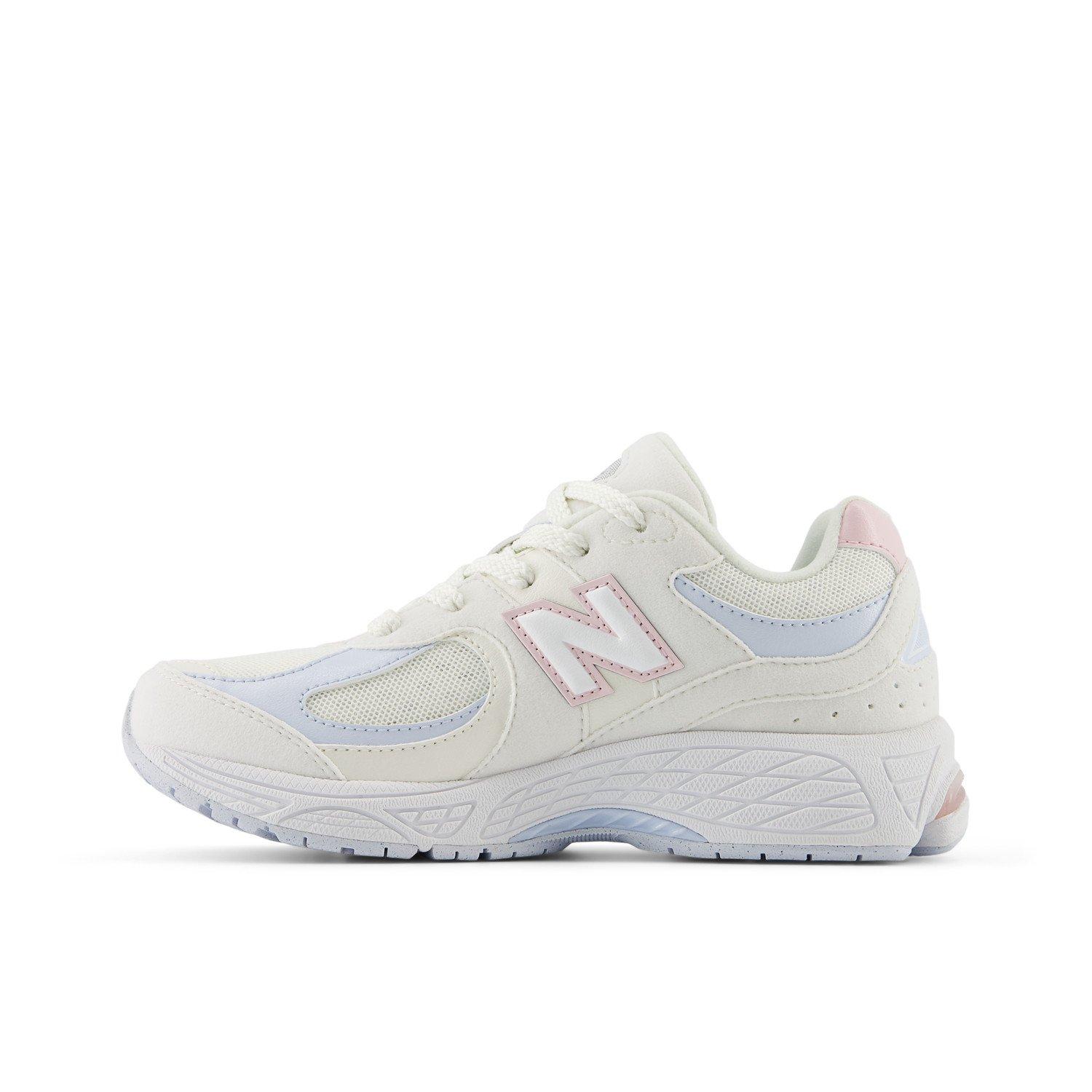 New Balance 2002 Preschool Girls' "White/Blue/Pink" Shoe