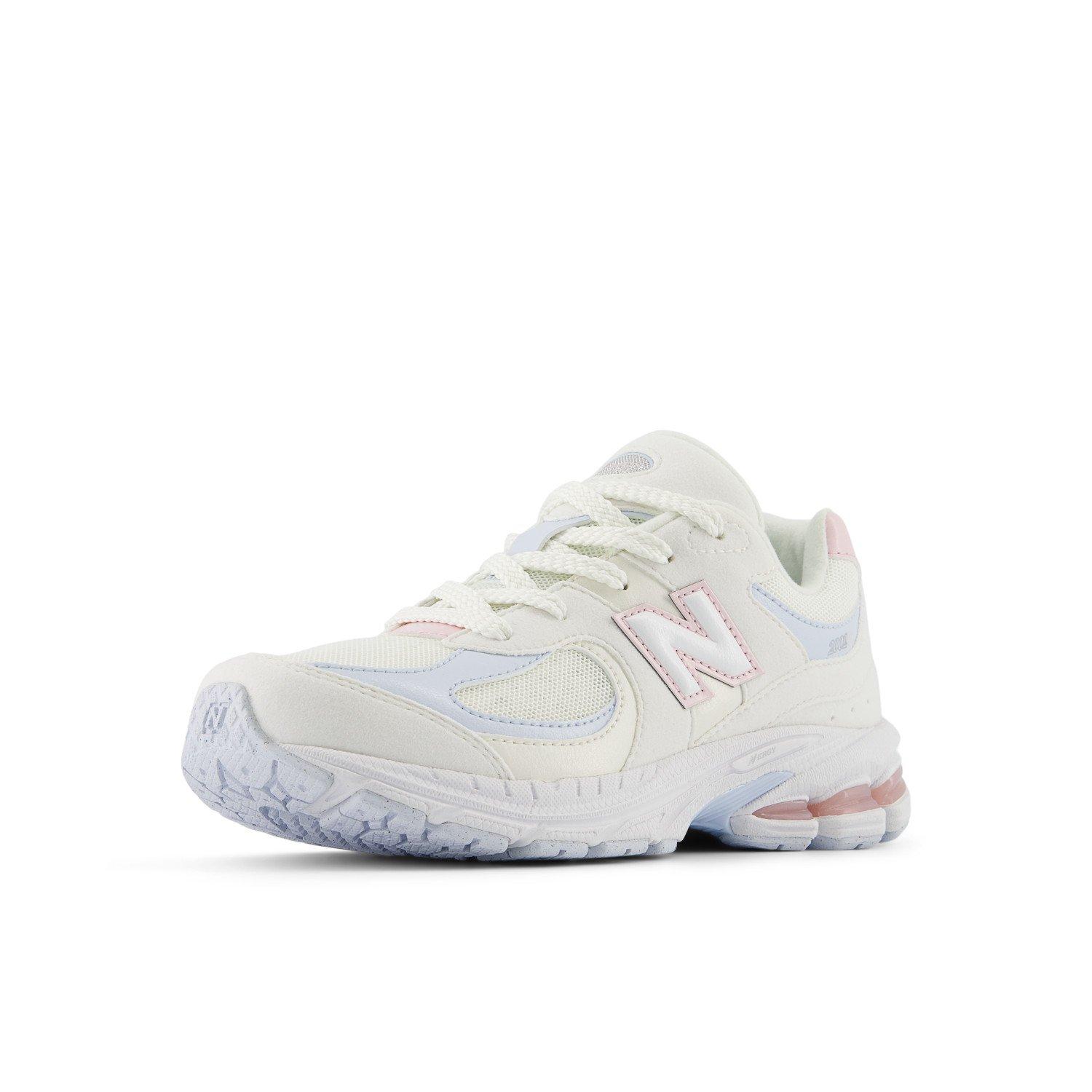 New Balance 2002 Preschool Girls' "White/Blue/Pink" Shoe