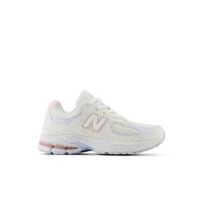 New Balance 2002 "White/Blue/Pink" Preschool Girls' Shoe