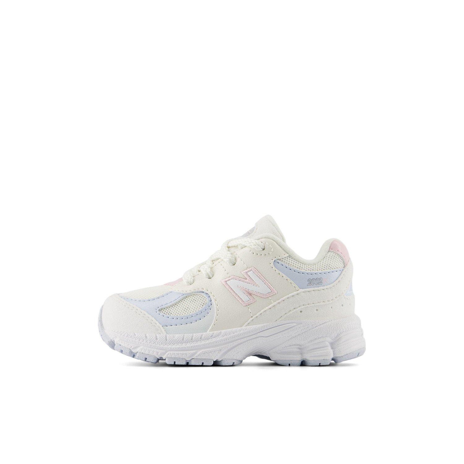 New Balance 2002 Toddler Girls' "White/Blue/Pink" Shoe