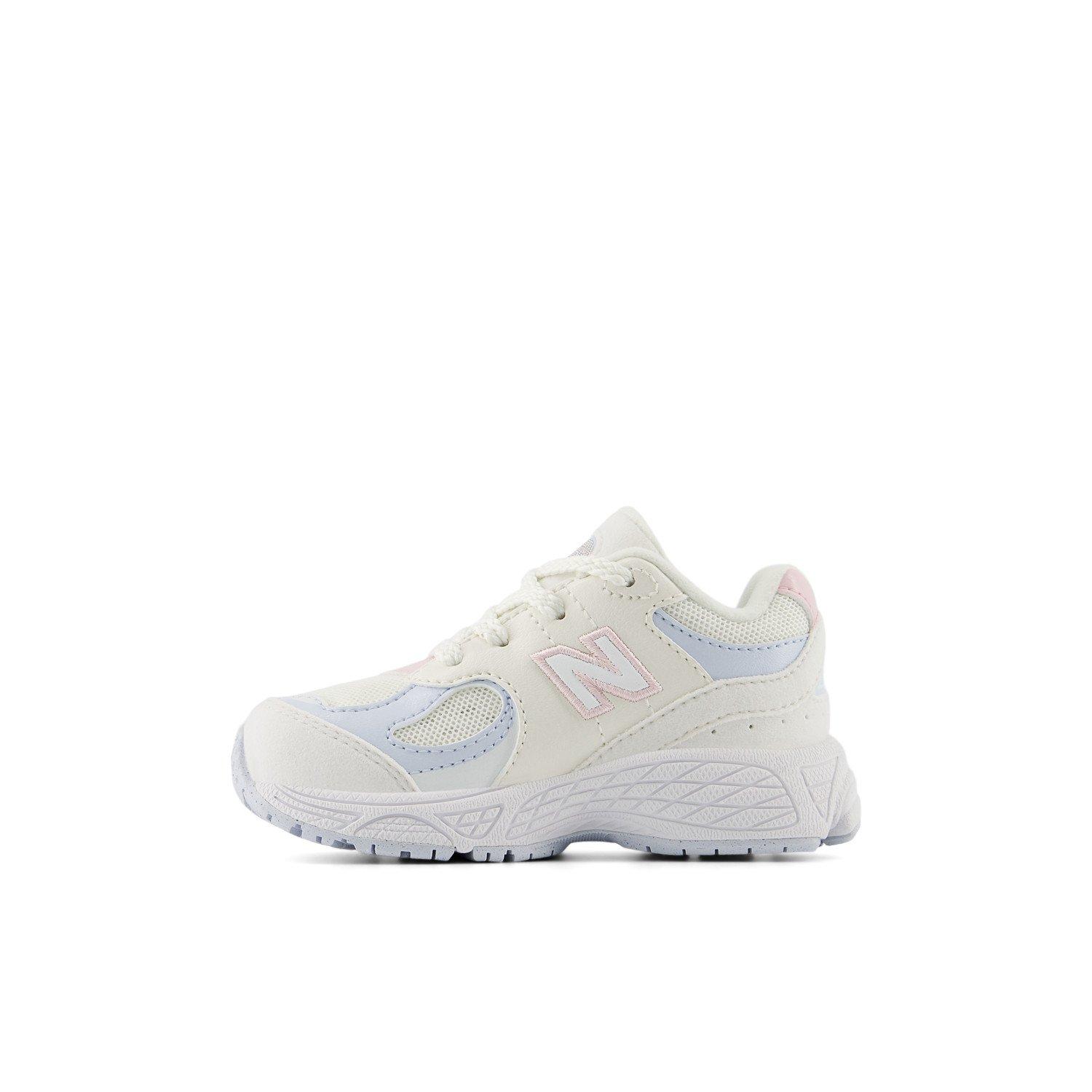 New Balance 2002 Toddler Girls' "White/Blue/Pink" Shoe