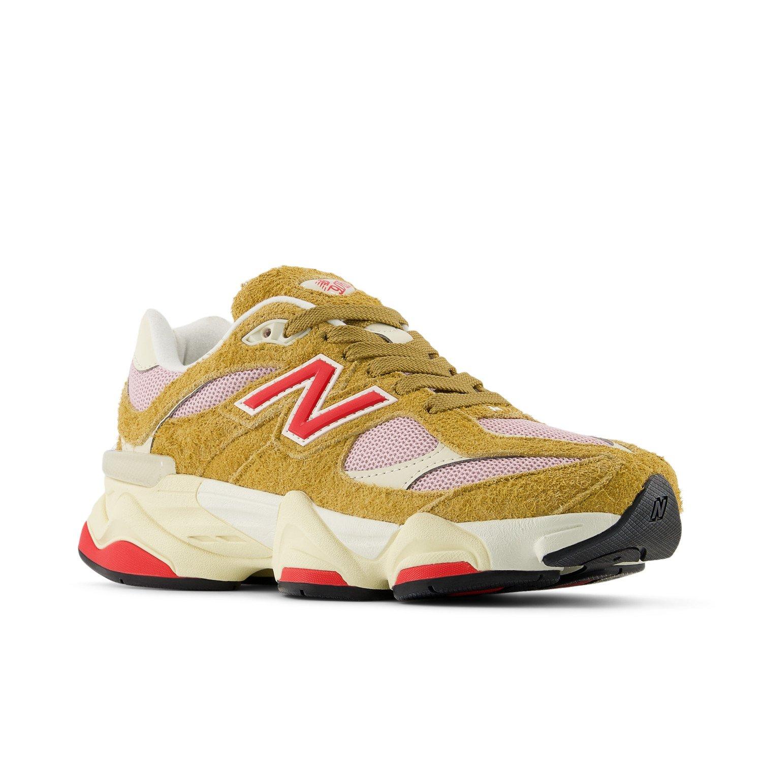 New Balance 9060 Grade School Girls' "Brown/Red" Shoe