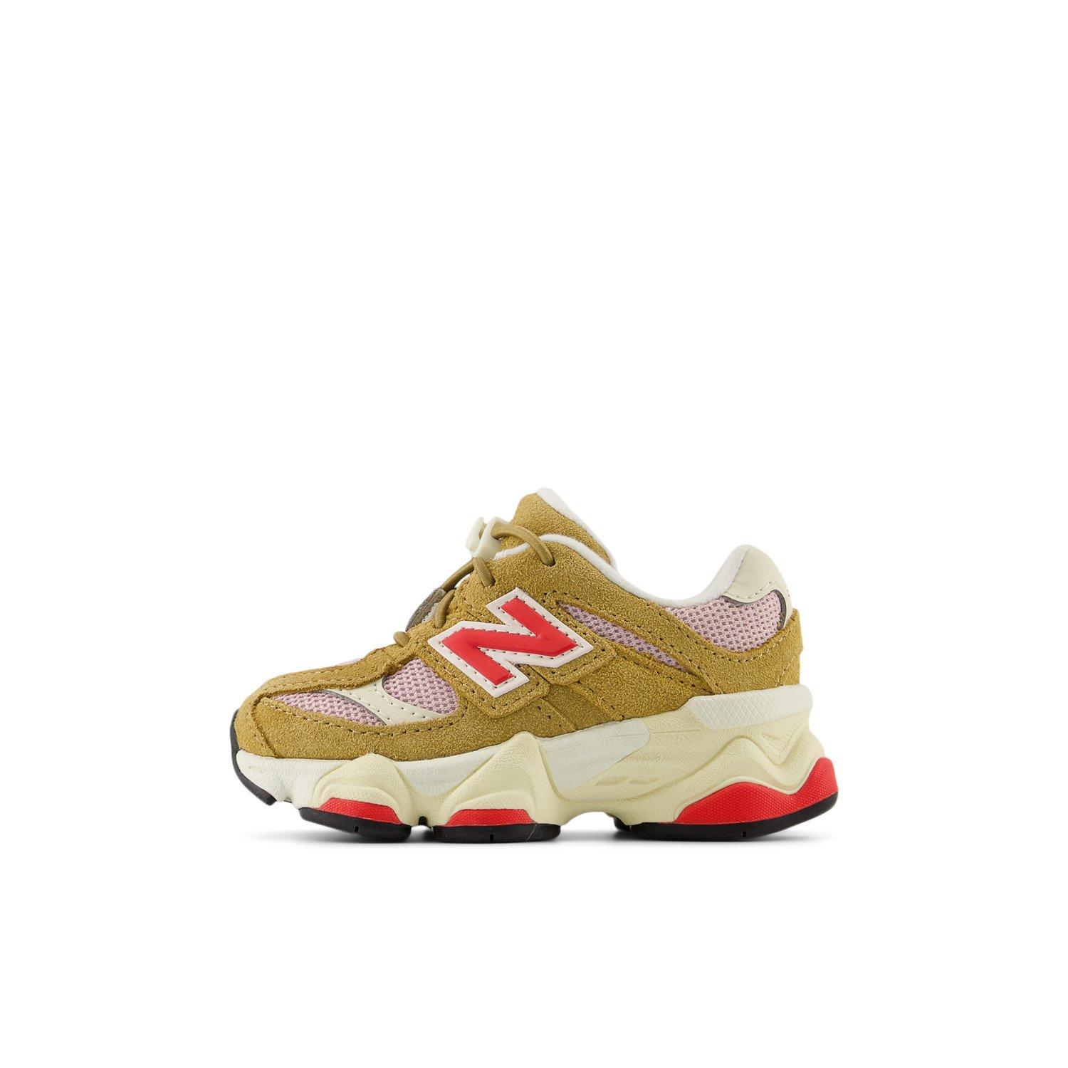 New Balance 9060 Toddler Girls' "Brown/Red" Shoe