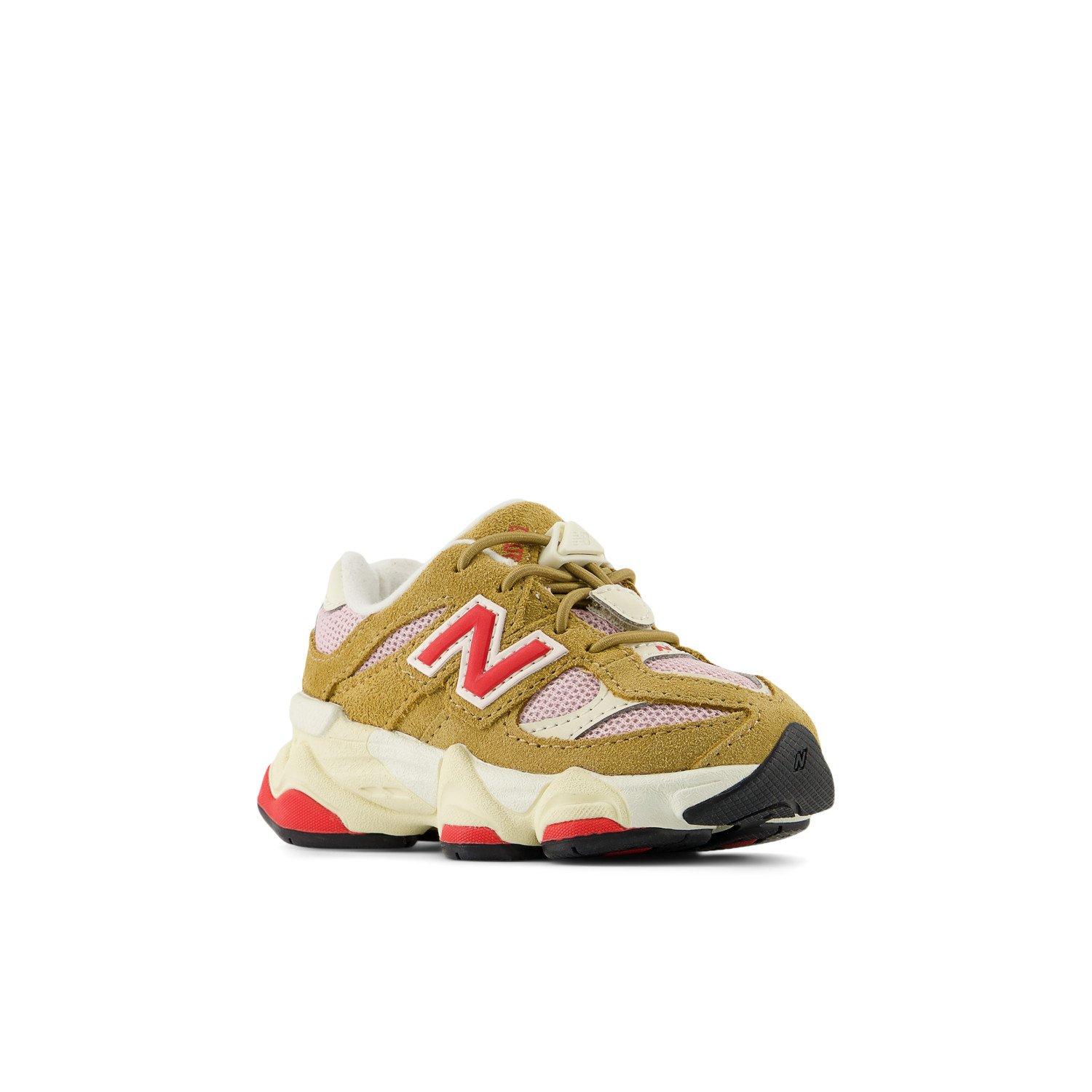 New Balance 9060 Toddler Girls' "Brown/Red" Shoe