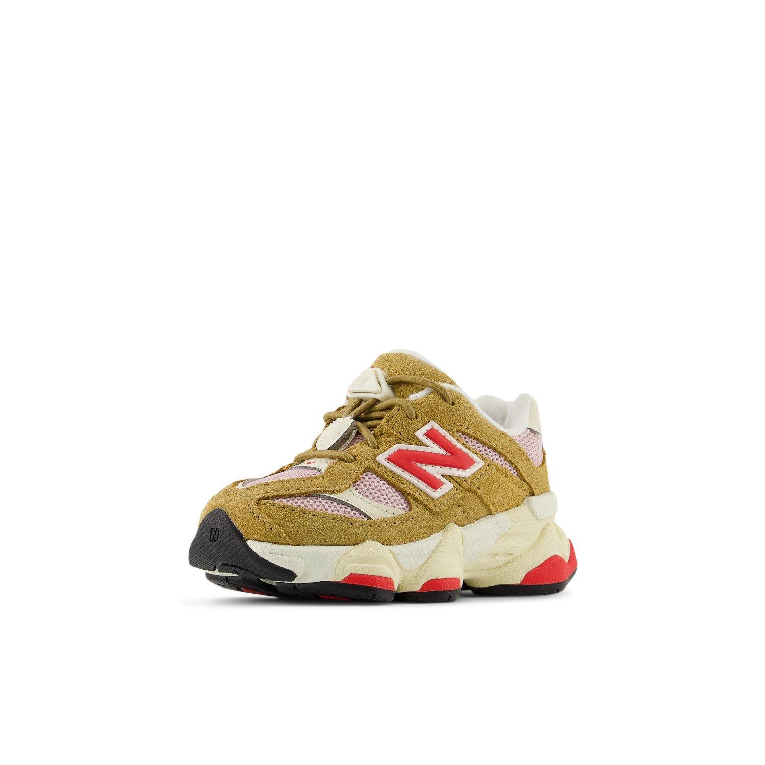 New Balance 9060 Toddler Girls' "Brown/Red" Shoe