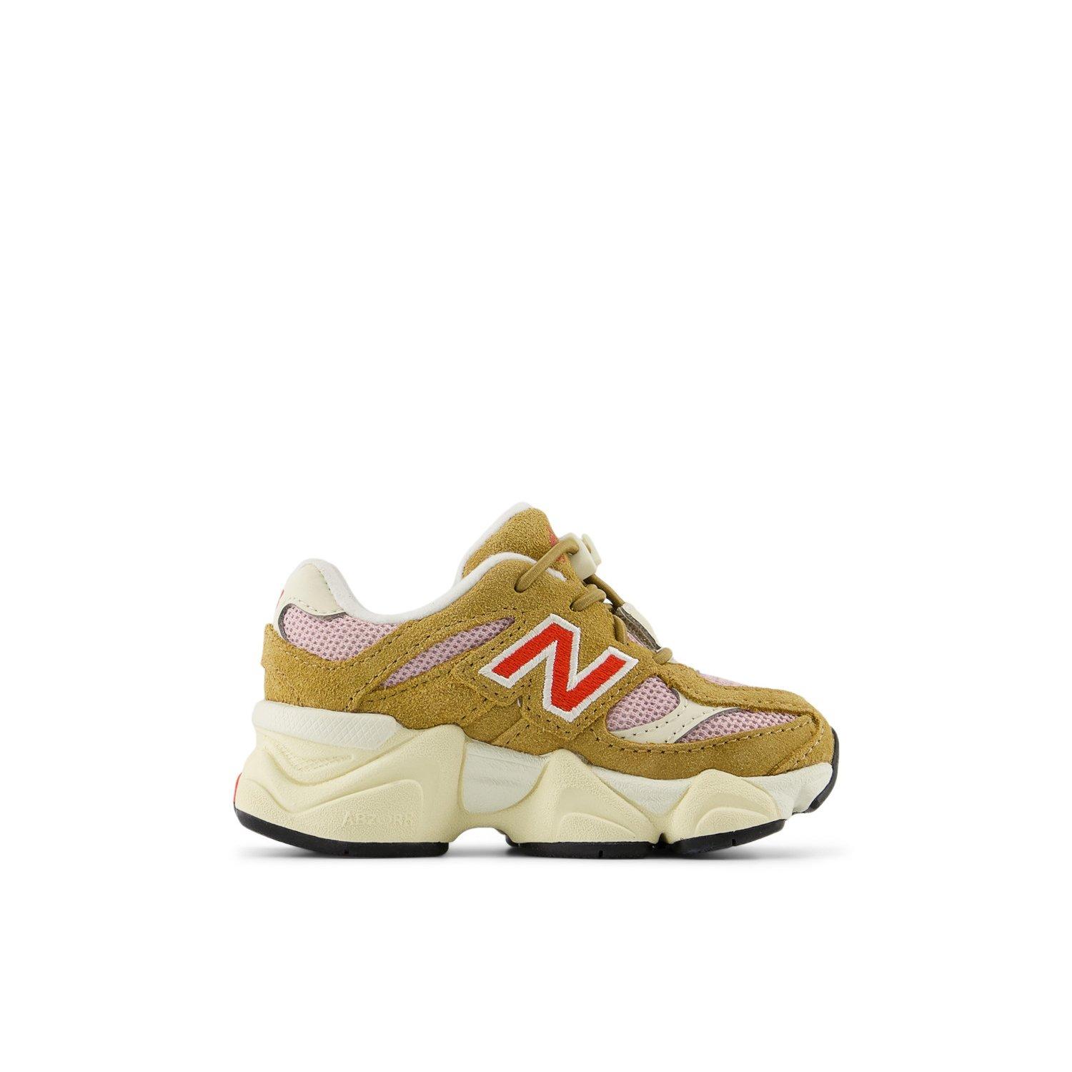 New Balance 9060 Toddler Girls' "Brown/Red" Shoe