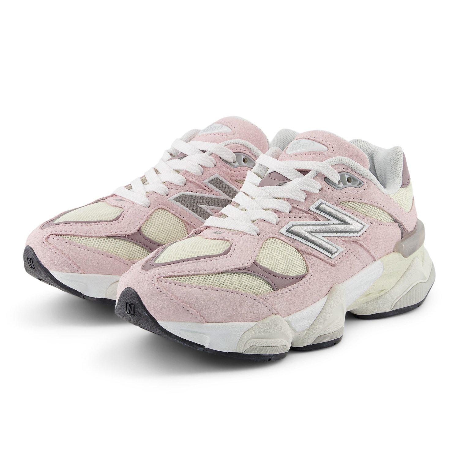 New Balance 9060 Grade School Girls' "Pink/Grey" Shoe