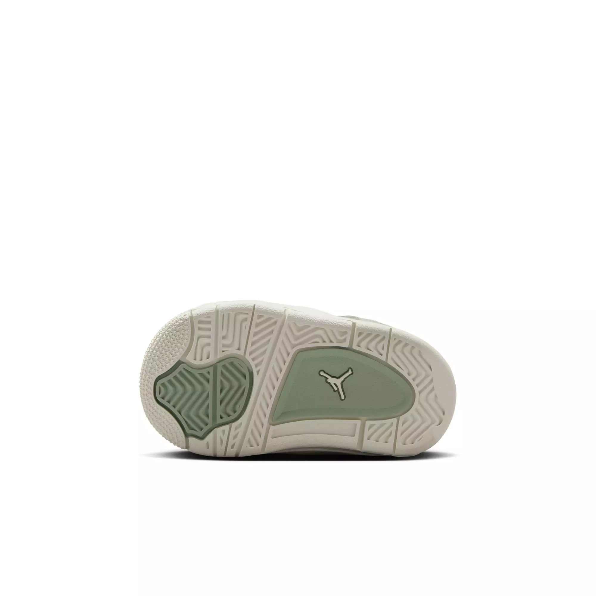 Jordan 4 Retro "Abundance" Toddler Girls' Shoe - SEAFOAM/SAIL/METALLIC SILVER