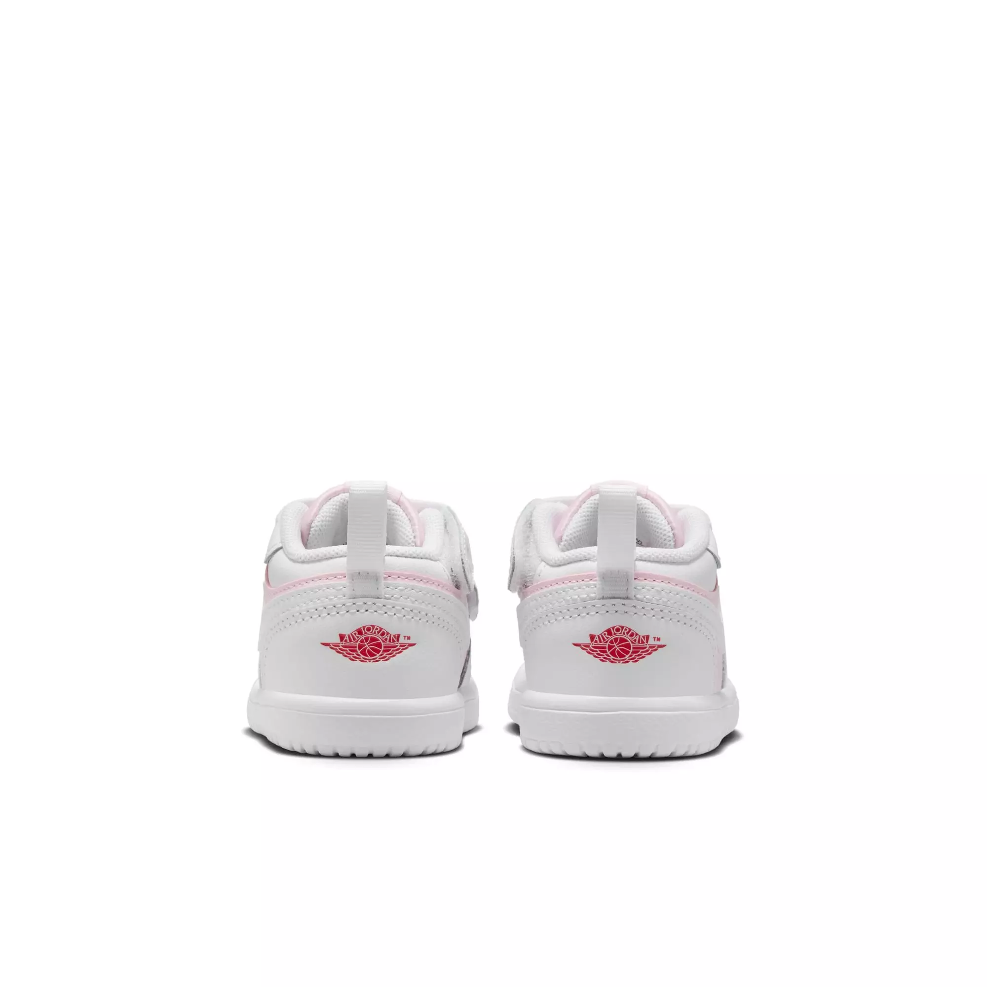 Jordan 1 Low Alt "Pink Foam/White/Fire Red" Toddler Girls' Shoe - WHITE/PINK