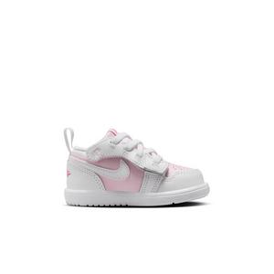 Jordan 1 Low Alt "Pink Foam/White/Fire Red" Toddler Girls' Shoe