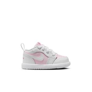 Jordan 1 Low Alt "Pink Foam/White/Fire Red" Toddler Girls' Shoe