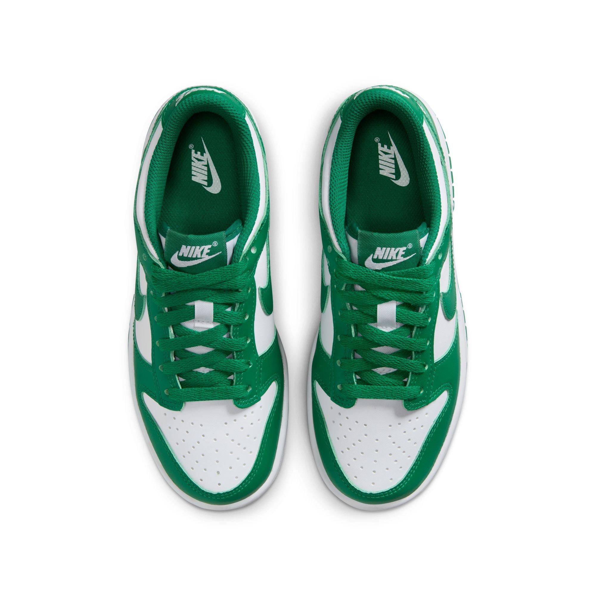 Nike Dunk Low Grade School Boys' "White/Malachite" Shoe