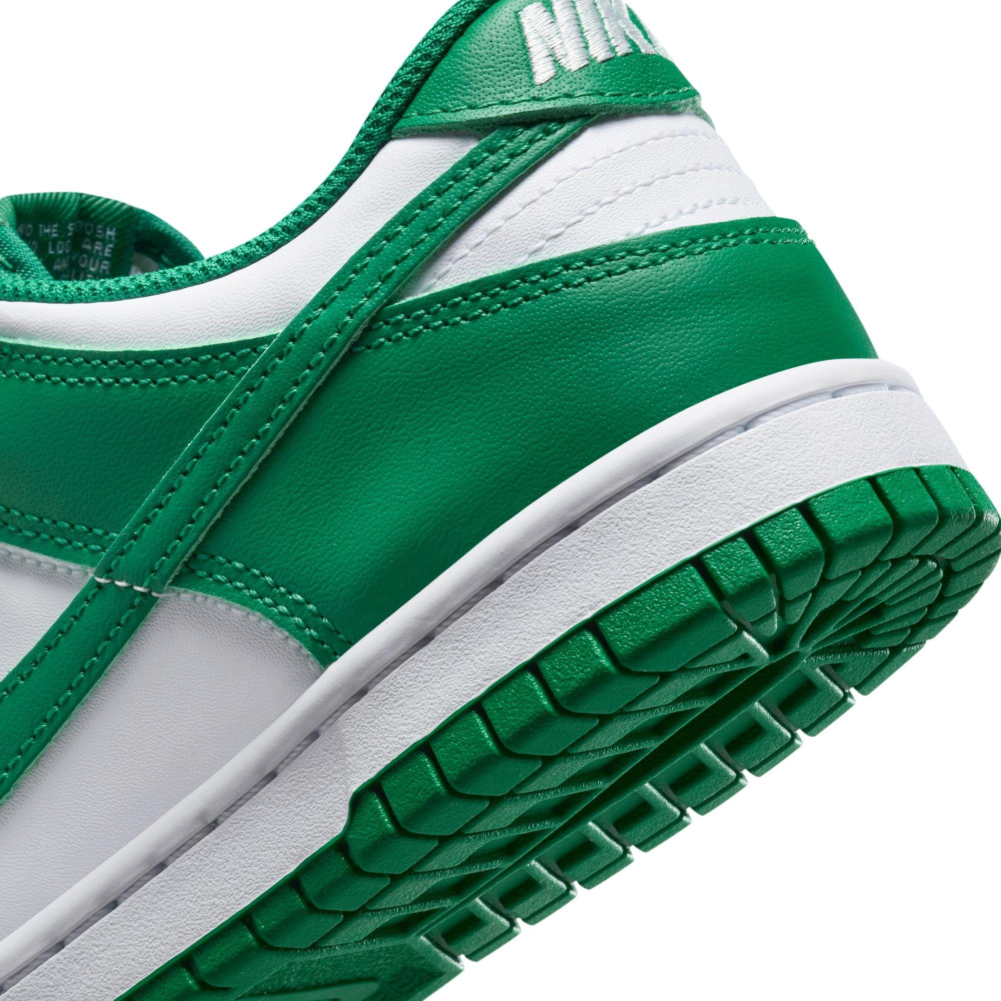 Nike Dunk Low Grade School Boys' "White/Malachite" Shoe