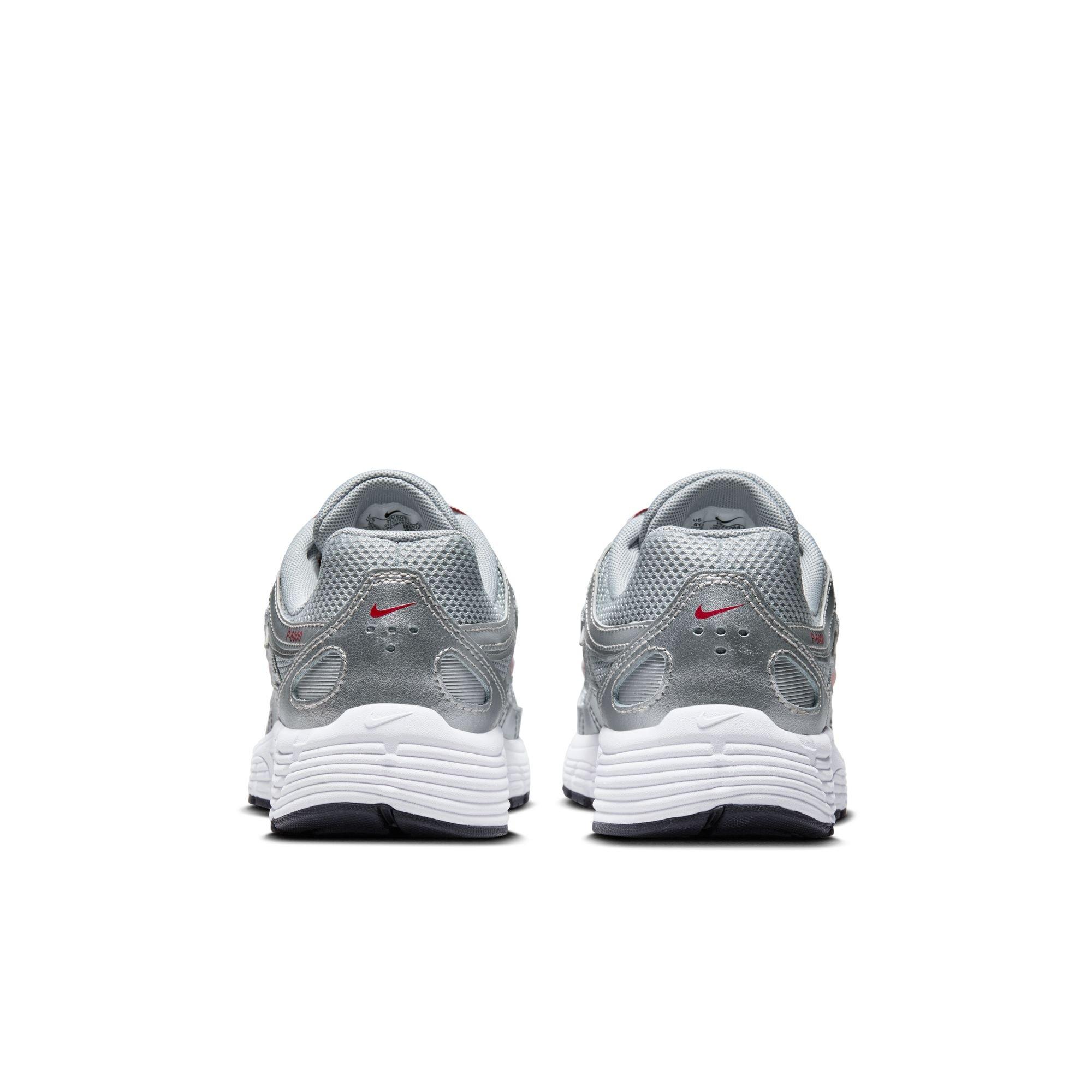 Nike P-6000 Preschool Boys' "Metallic Silver/Gym Red/Flt Silver" Shoe