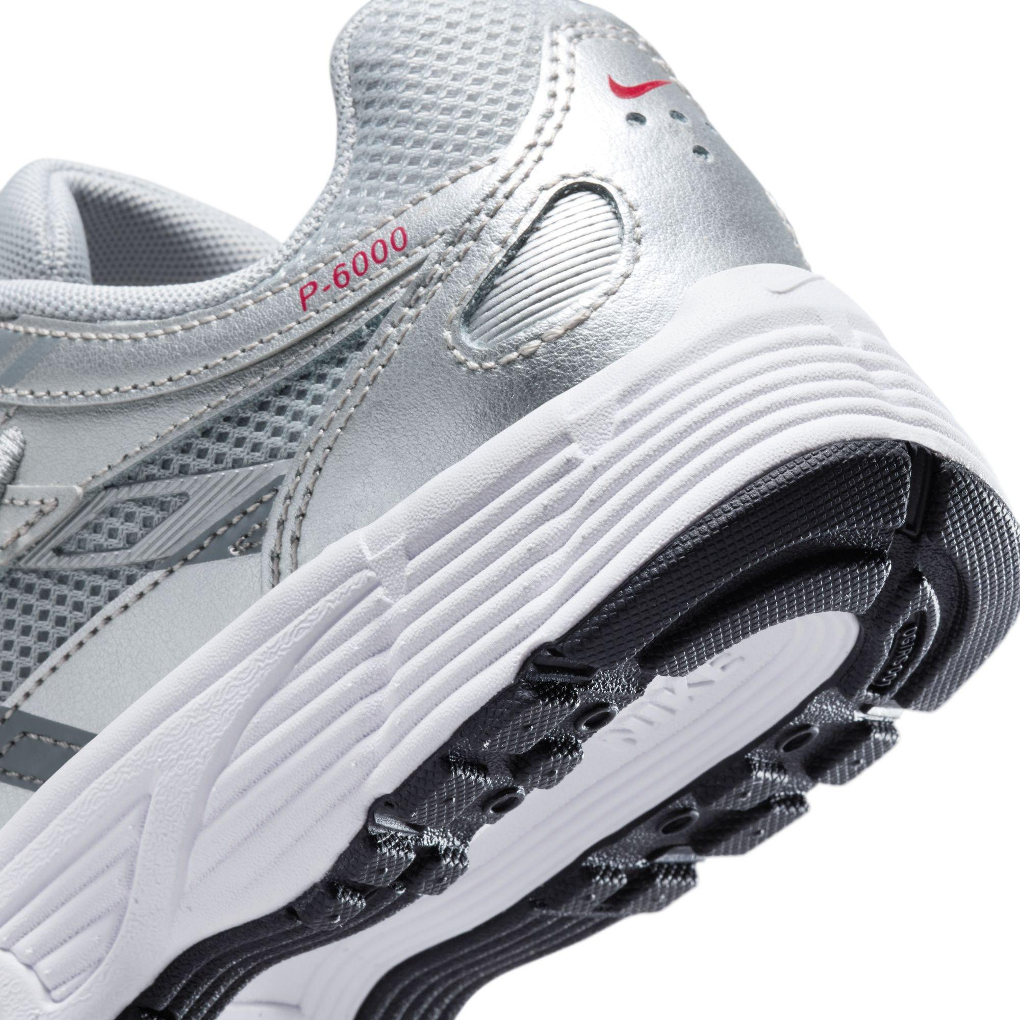 Nike P-6000 Preschool Boys' "Metallic Silver/Gym Red/Flt Silver" Shoe