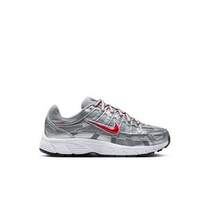 Nike P-6000 "Metallic Silver/Gym Red/Flt Silver" Preschool Boys' Shoe