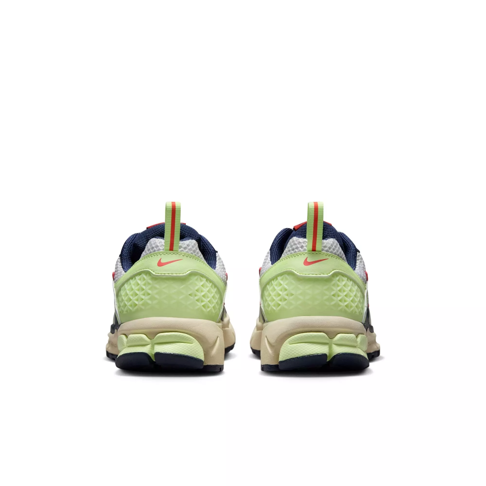Nike Vomero 5 "Barely Volt/White/Midnight Navy" Grade School Boys' Shoe - WHITE/VOLT