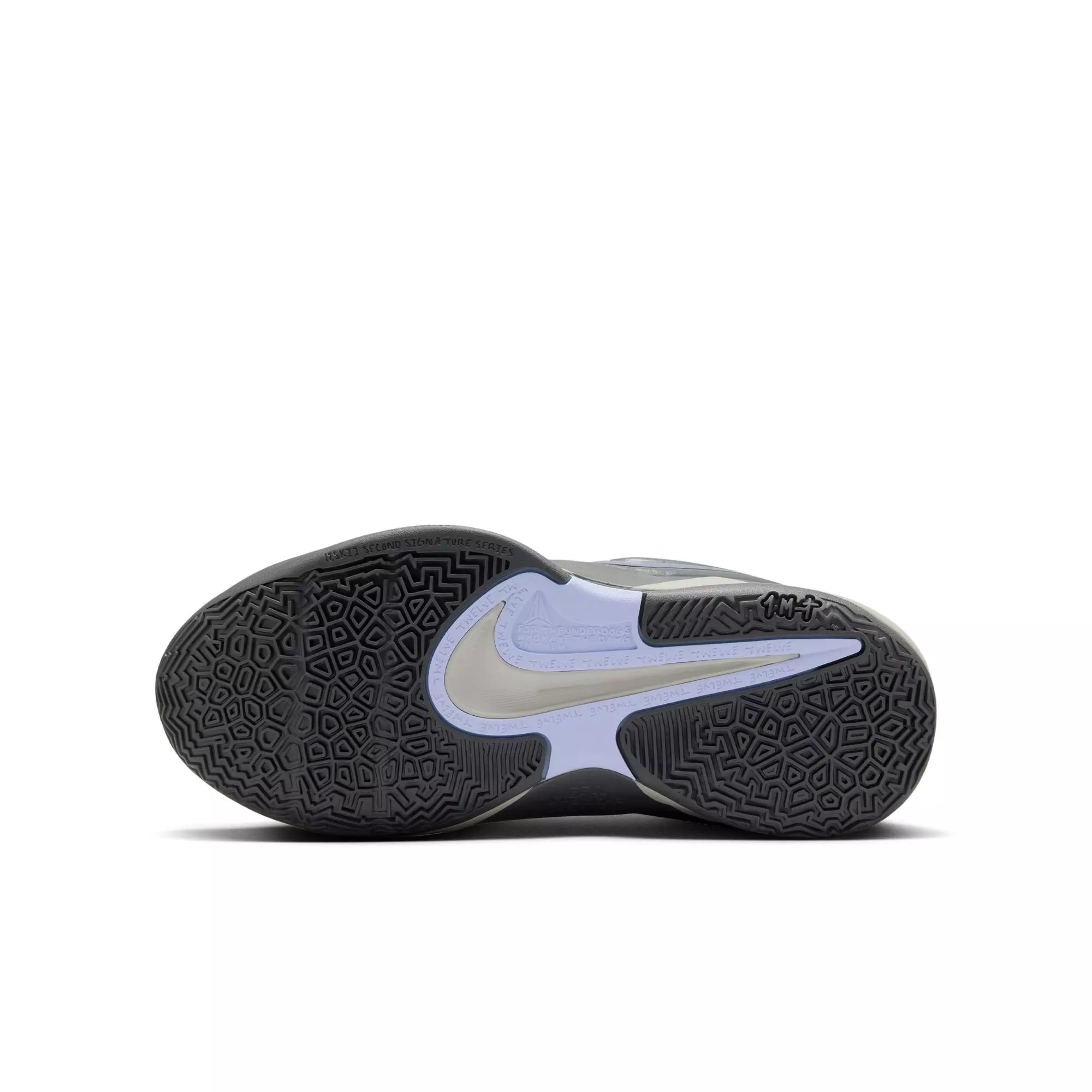 Nike Ja 2 "Exposure" Grade School Kids' Basketball Shoe - IRON GREY/COBALT BLISS/LIGHT BONE