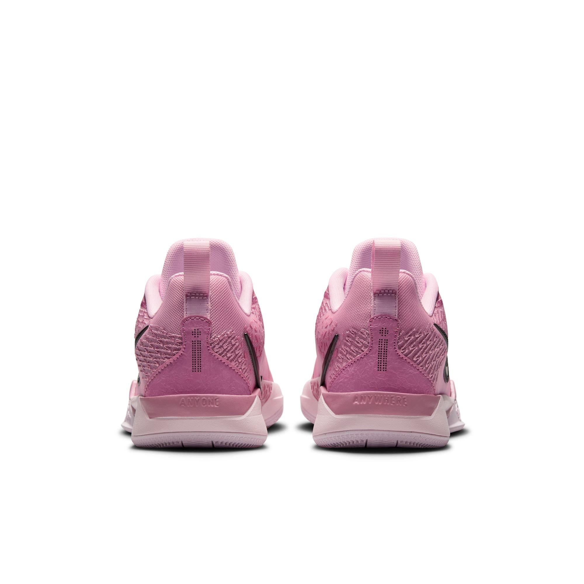 Nike Sabrina 2 "Triple Double" Grade School Kids' Basketball Shoe - PINK FOAM /BLACK/ELEMENTAL PINK Thumbnail View 8