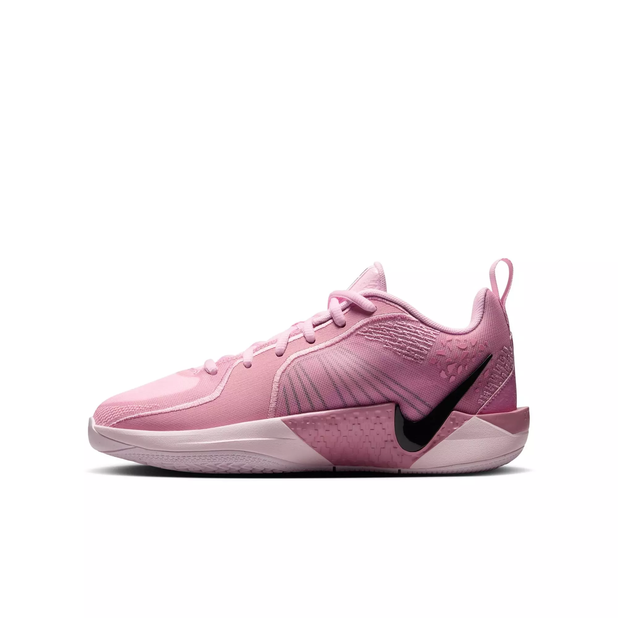 Nike Sabrina 2 "Triple Double" Grade School Kids' Basketball Shoe - PINK FOAM /BLACK/ELEMENTAL PINK