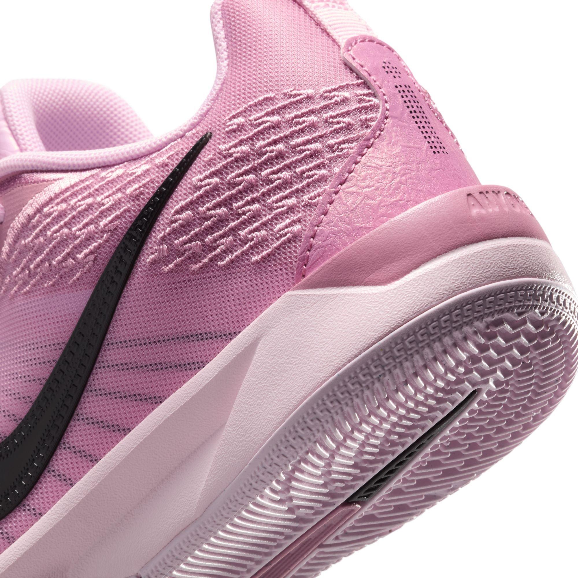 Nike Sabrina 2 "Triple Double" Grade School Kids' Basketball Shoe - PINK FOAM /BLACK/ELEMENTAL PINK Thumbnail View 5