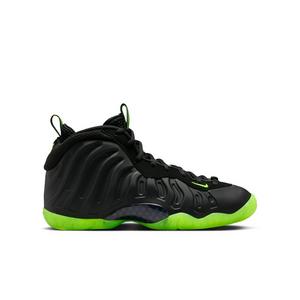 Nike Little Posite One "Black Volt" Grade School Kids' Shoe
