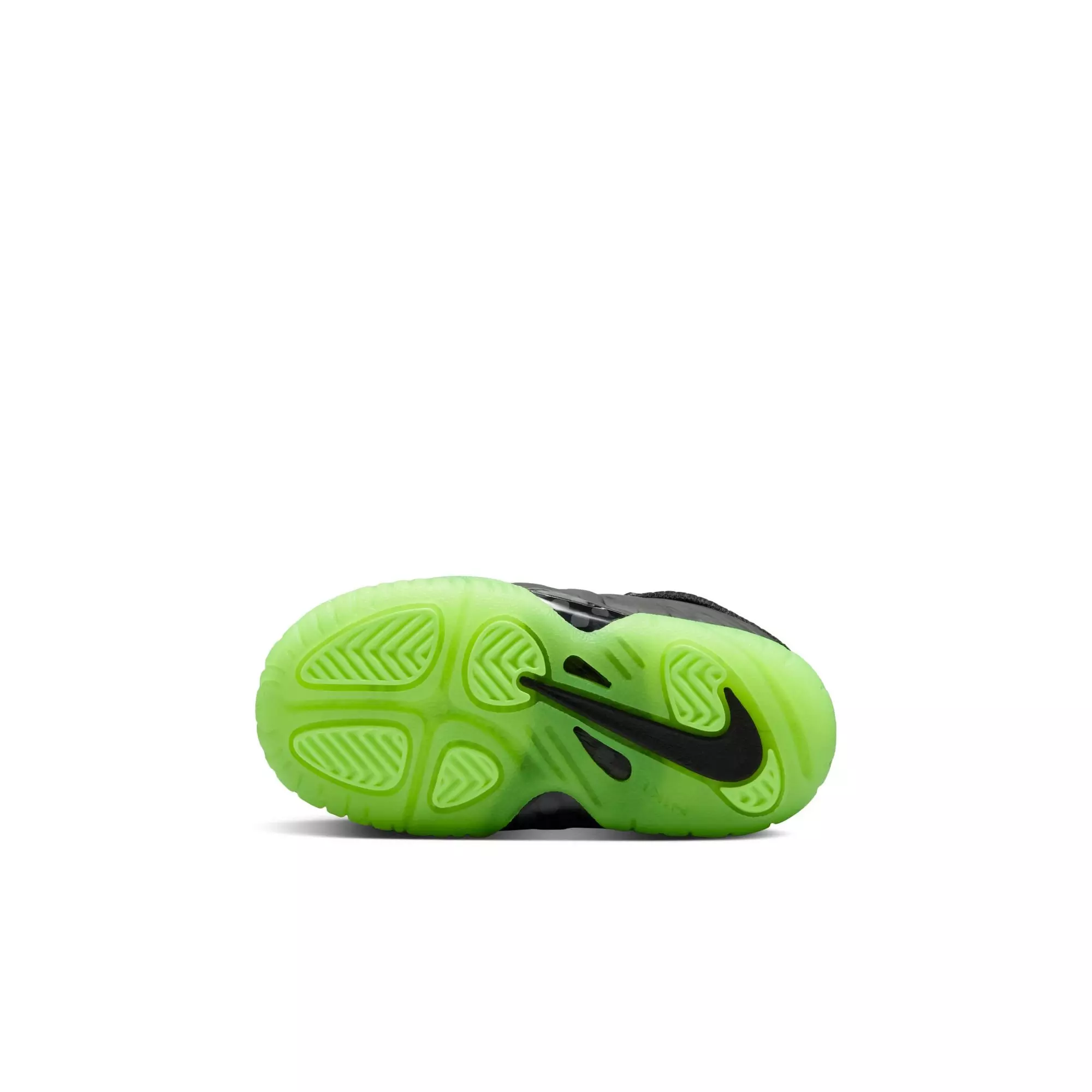 Nike Little Posite One "Black Volt" Toddler Kids' Shoe - BLACK/VOLT