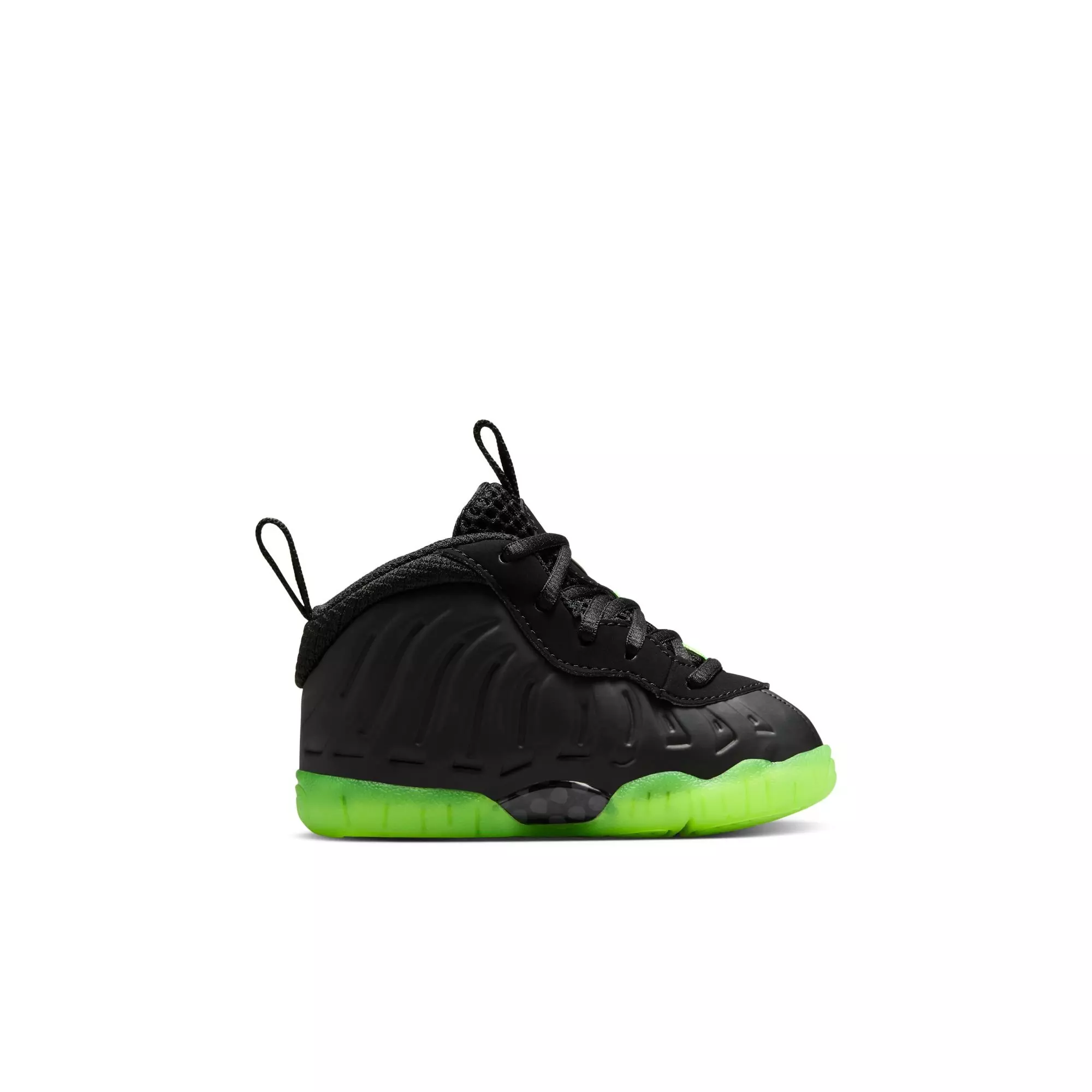 Nike Little Posite One "Black Volt" Toddler Kids' Shoe - BLACK/VOLT