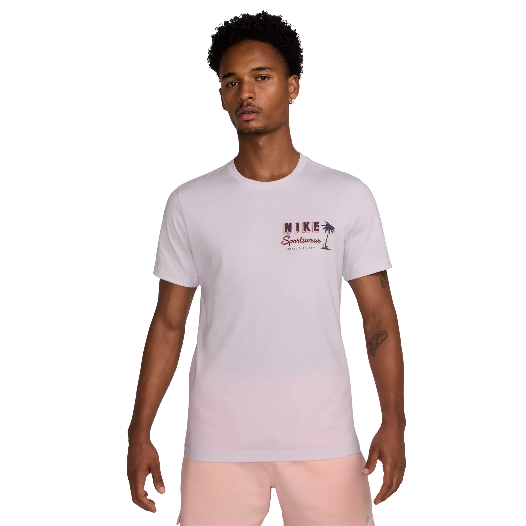 Nike Men's Sportswear Vacation Tee - PURPLE