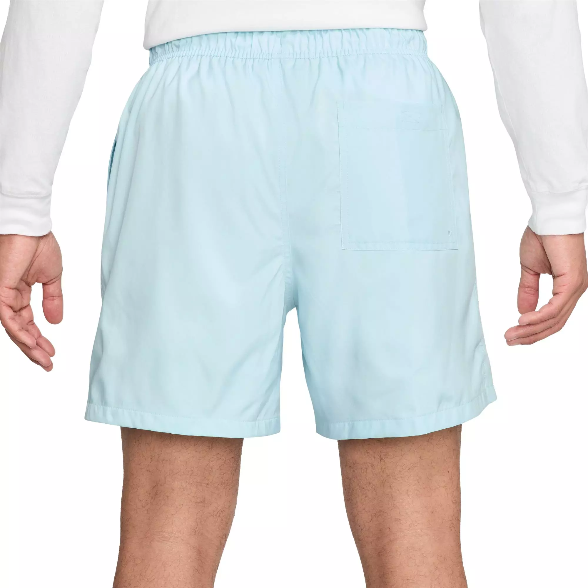 Nike Men's Club Woven Flow Shorts - LT BLUE