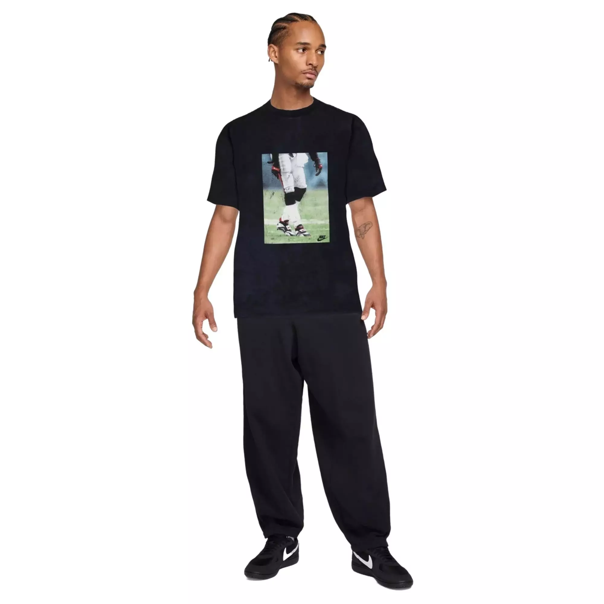 Nike Men's Max90 Football Tee - Black - BLACK