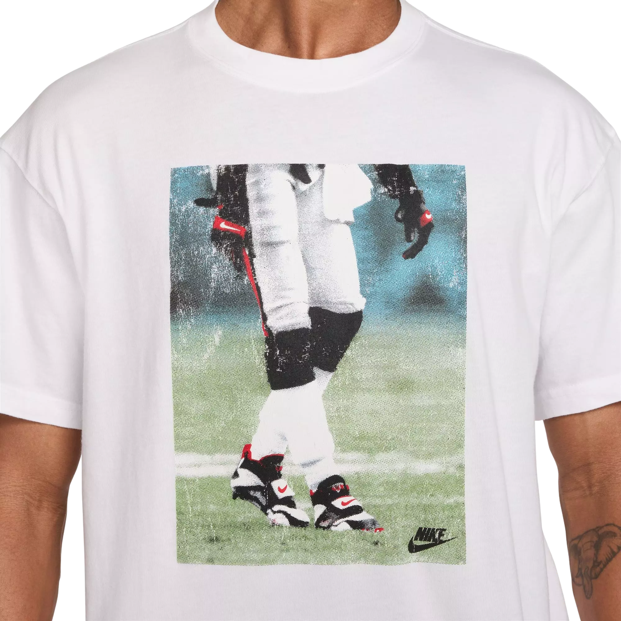 Nike Men's Max90 Football Tee - WHITE