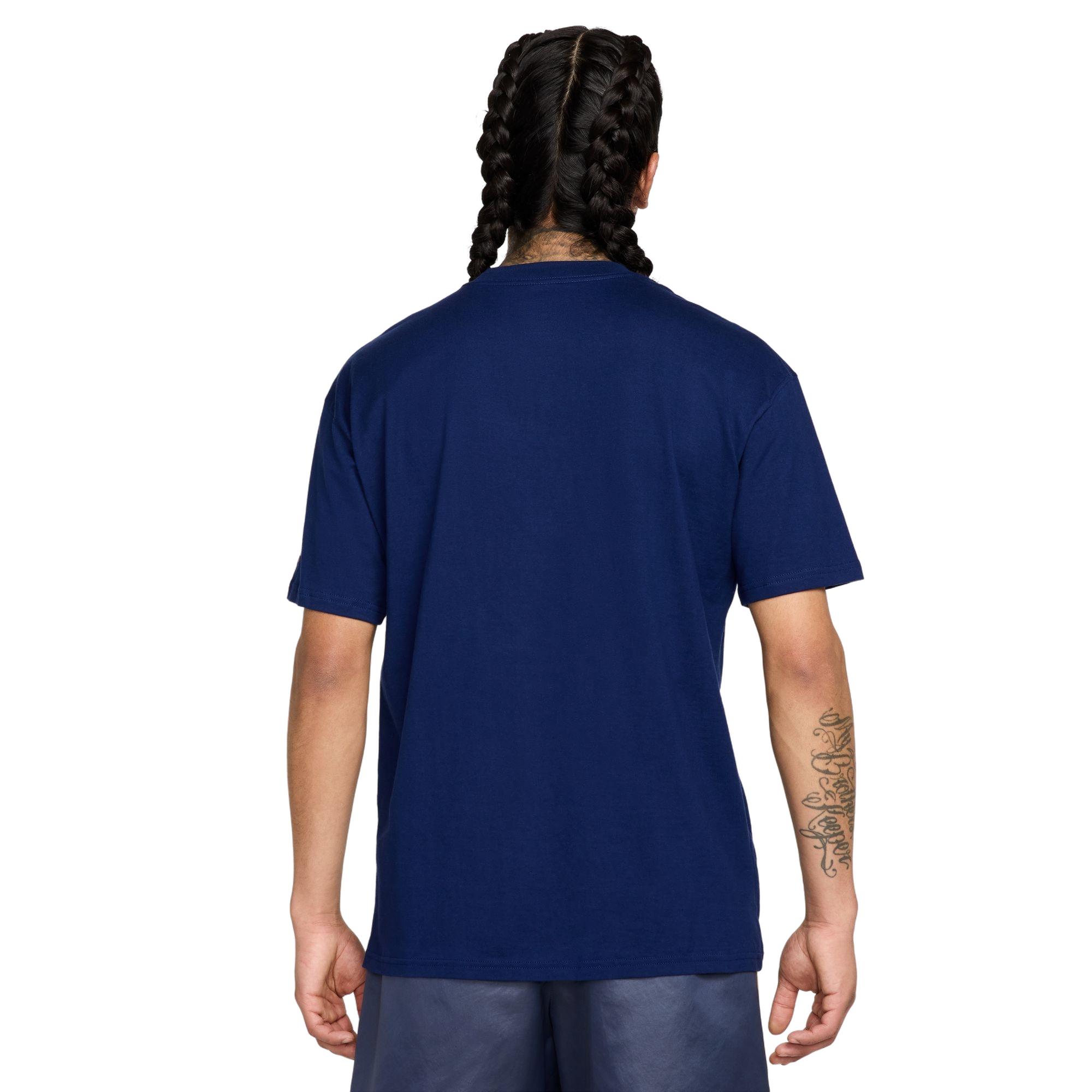 Nike Men's Sportswear Max90 Graphic Tee - Blue - BLUE Thumbnail View 2