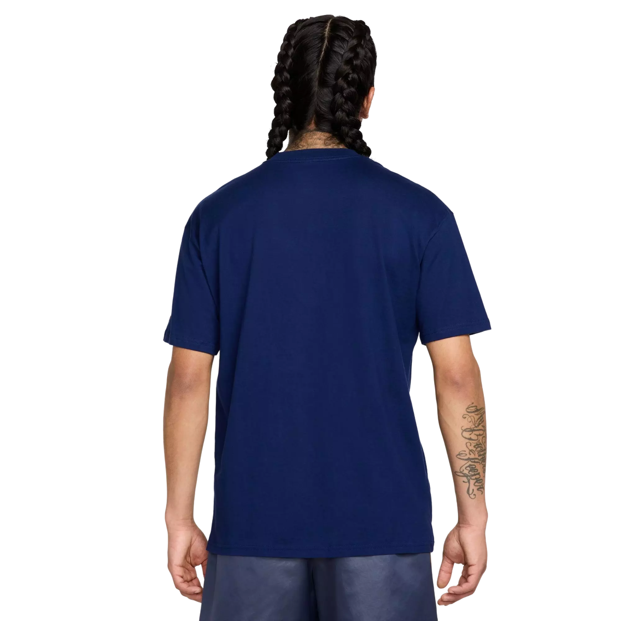 Nike Men's Sportswear Max90 Tee-Blue - BLUE