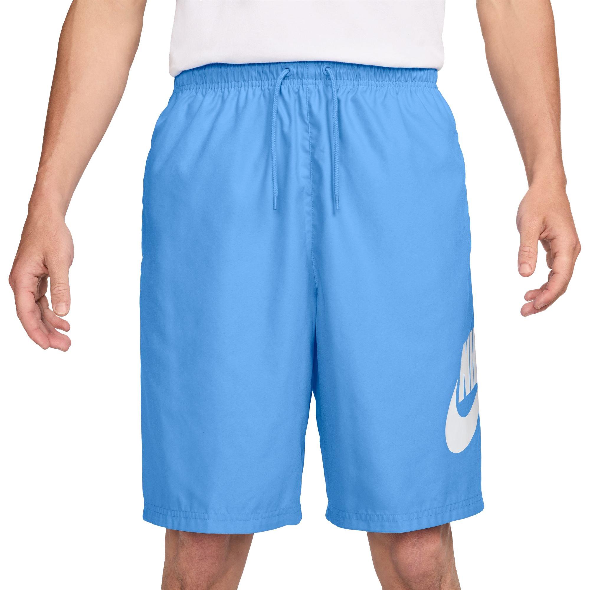 Nike Men's Club Woven Shorts-Blue - BLUE