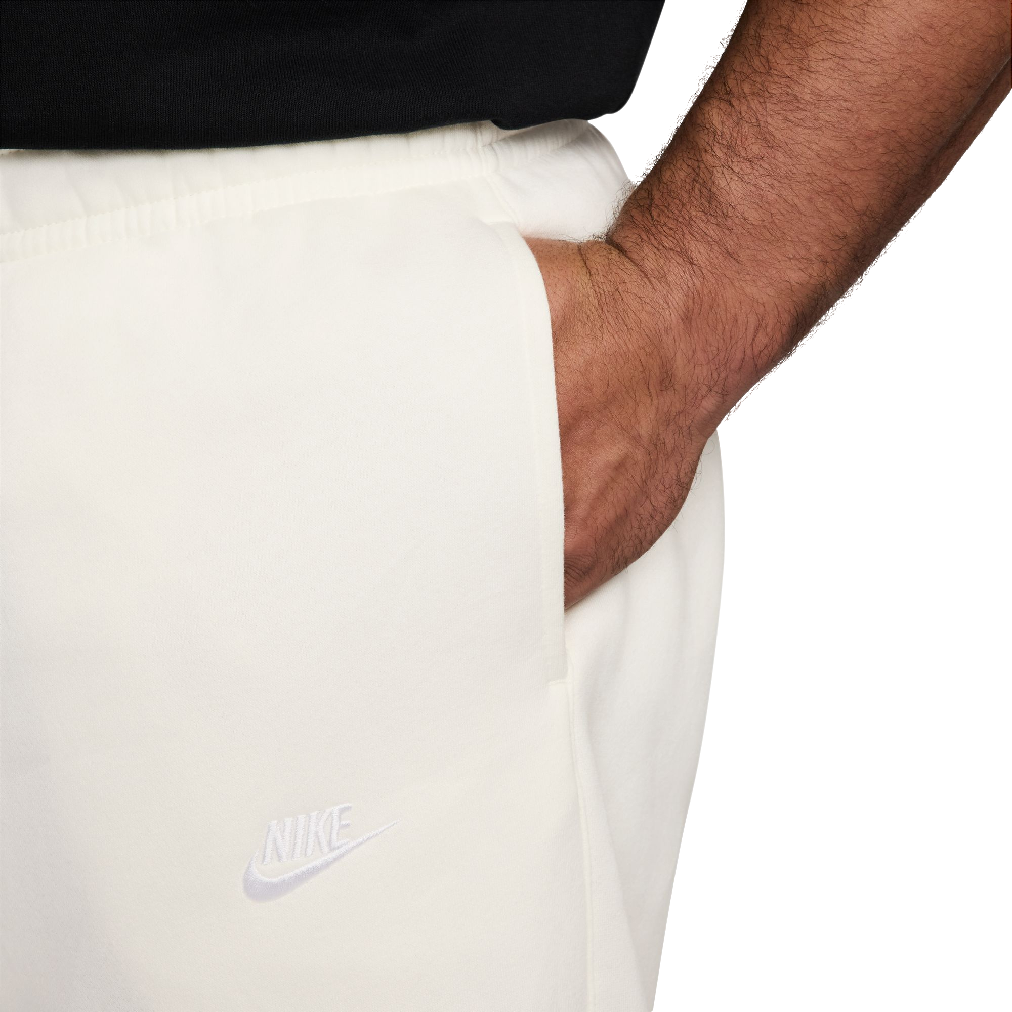 Nike Men's Sportswear Club Fleece Joggers-Sail - SAIL Thumbnail View 3