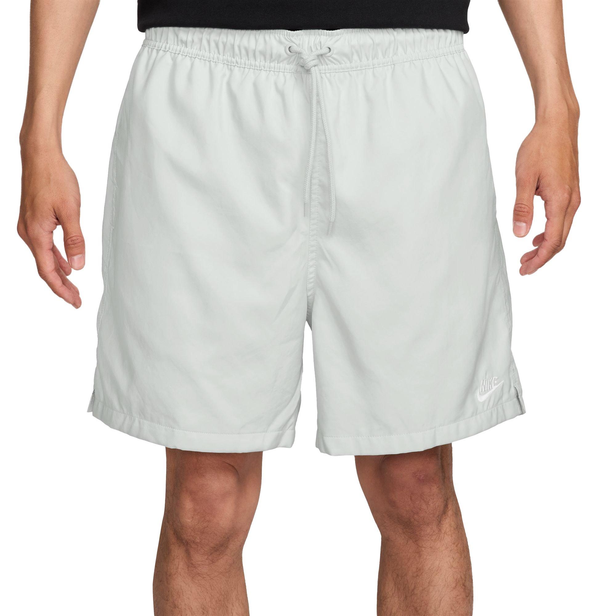 Nike Men's Club Woven Flow Shorts - Lt Grey - LT GREY Thumbnail View 1