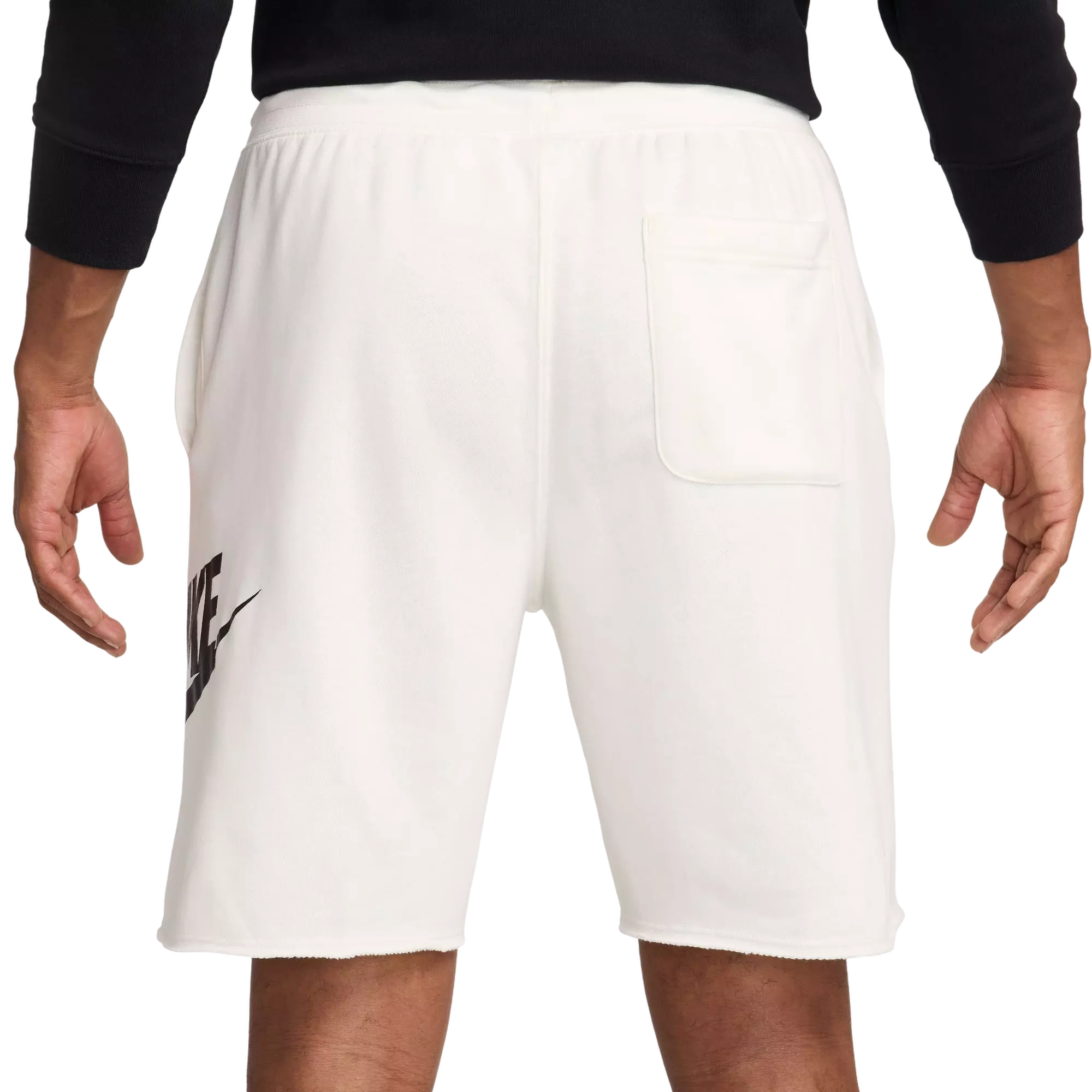 Nike Men's Club French Terry Alumni Shorts - WHITE