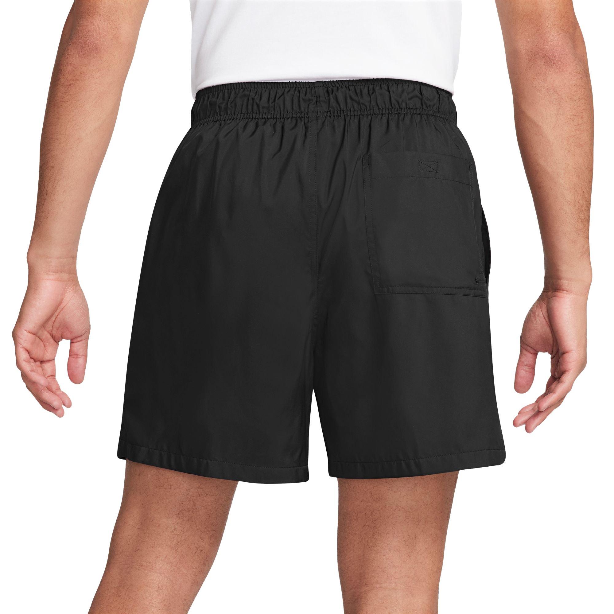 Nike Men's Club Woven Flow Shorts-Black - BLACK Thumbnail View 2