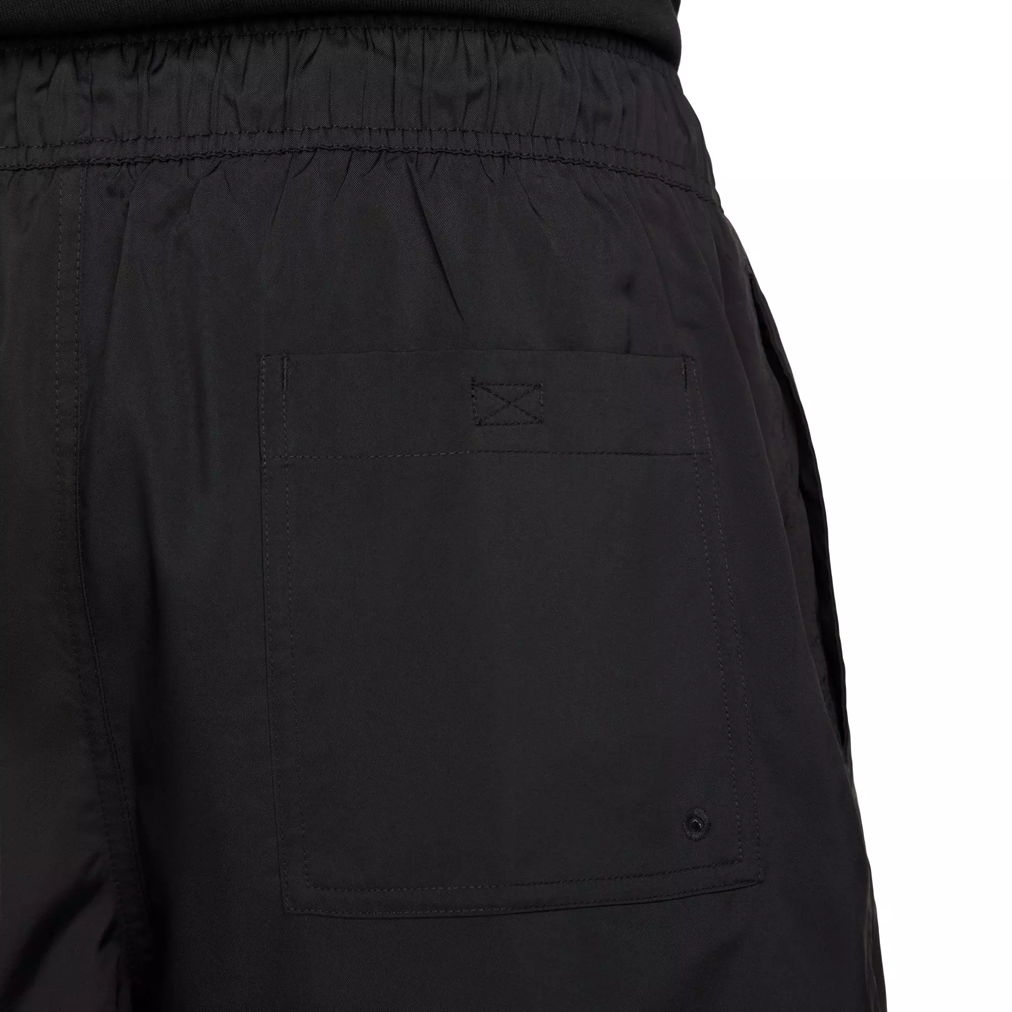 Nike Men's Club Woven Flow Shorts-Black - BLACK