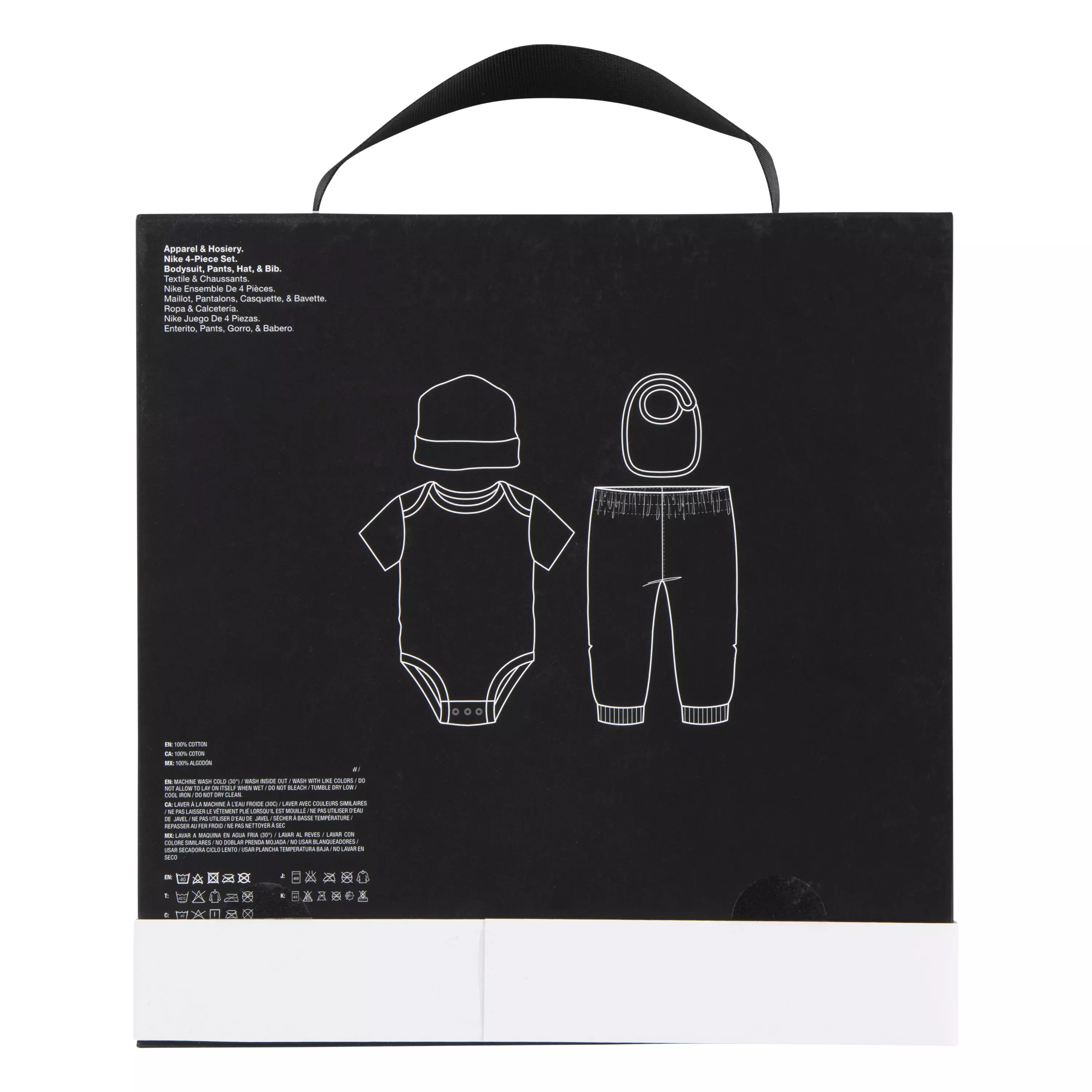 Nike Infant Girls' 4-Piece Bodysuit Jersey Set - Pink - PINK