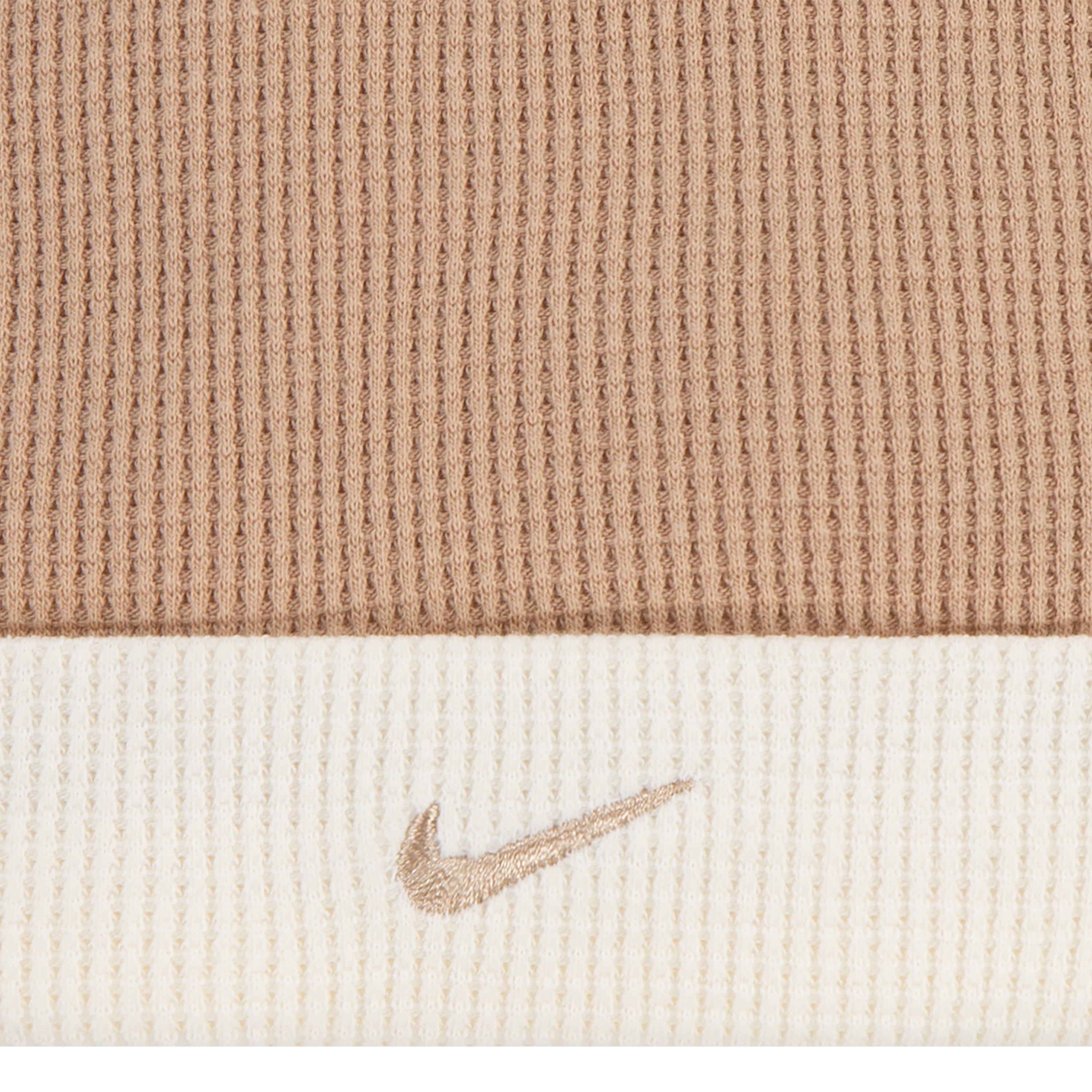 Nike Infant Kids' Waffle 3-Piece Bodysuit Set - Tan