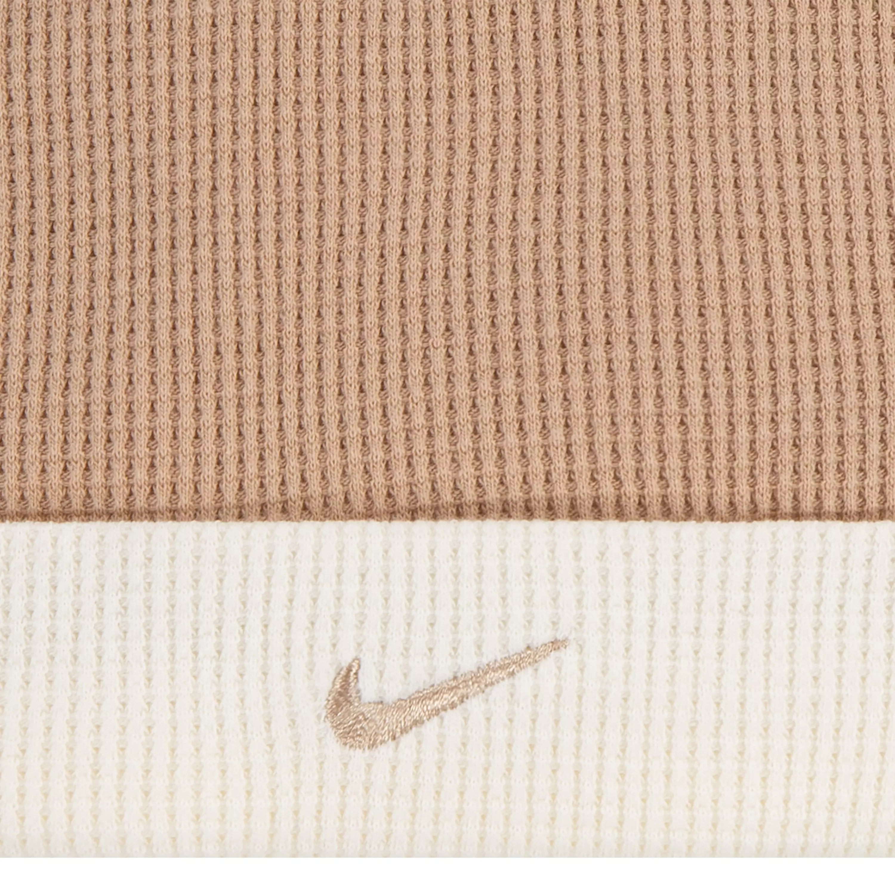 Nike Infant Kids' Waffle 3-Piece Bodysuit Set - Tan - TAN