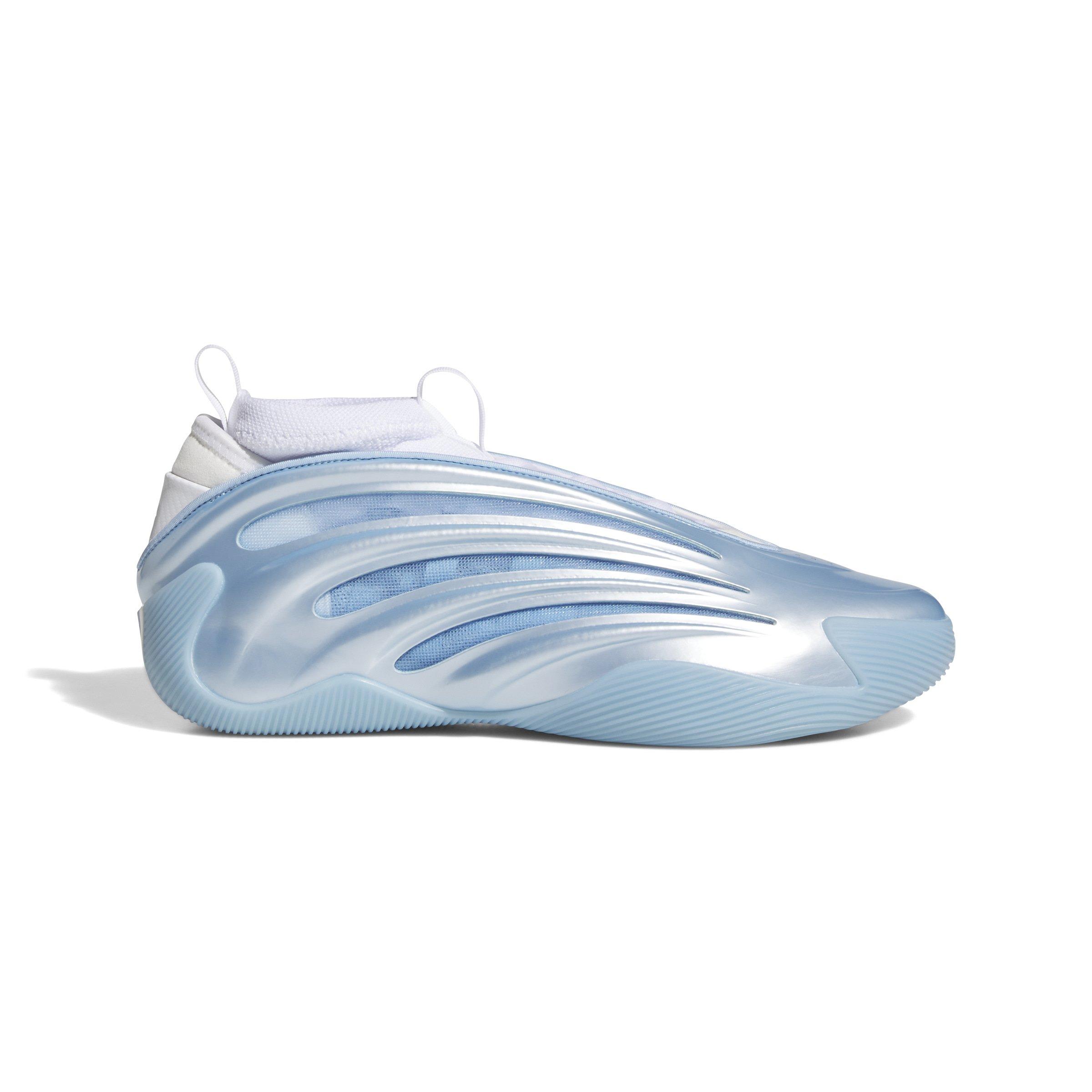 adidas Harden Volume 9 "Glow Blue" Men's Basketball Shoe - GLOW BLUE/WHITE Thumbnail View 1