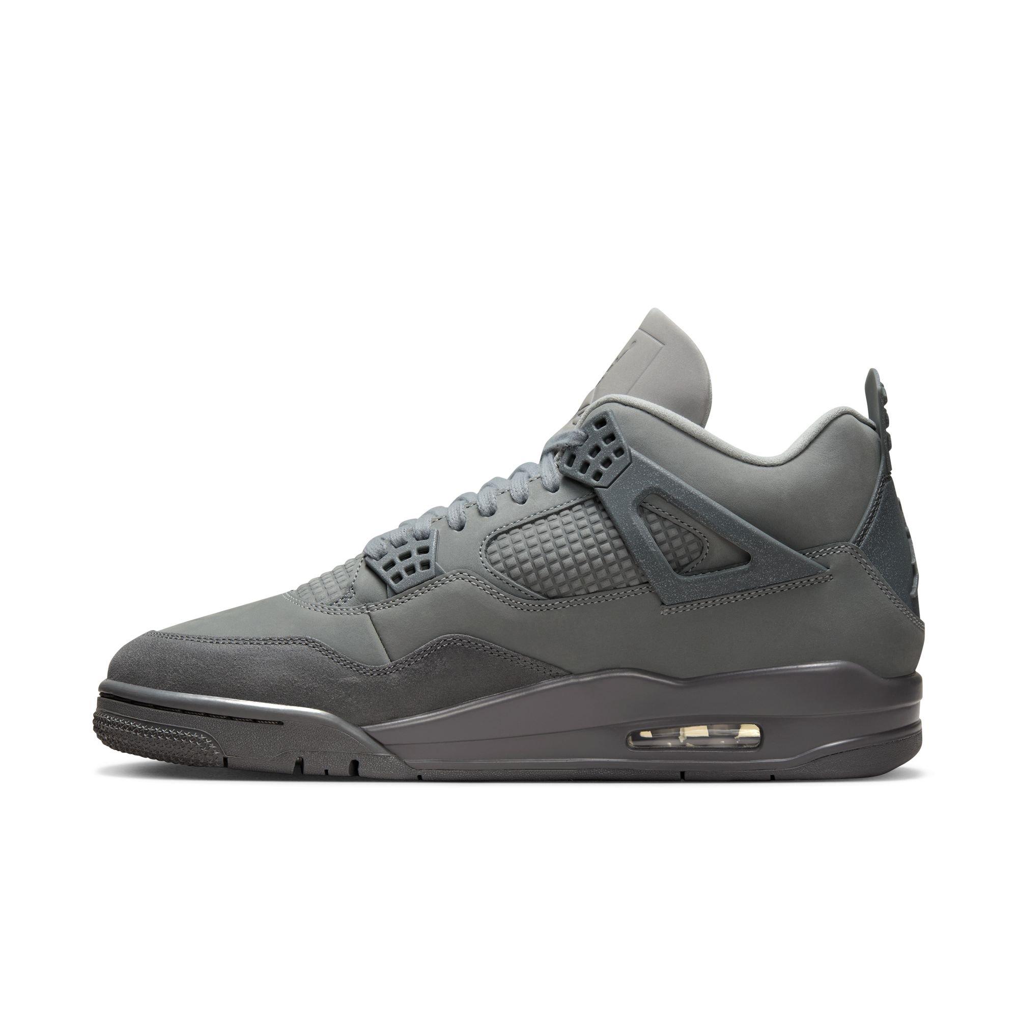 Jordan 4 Retro SE "Wet Cement" Men's Shoe -  SMOKE GREY/IRON GREY/CEMENT GREY Thumbnail View 9