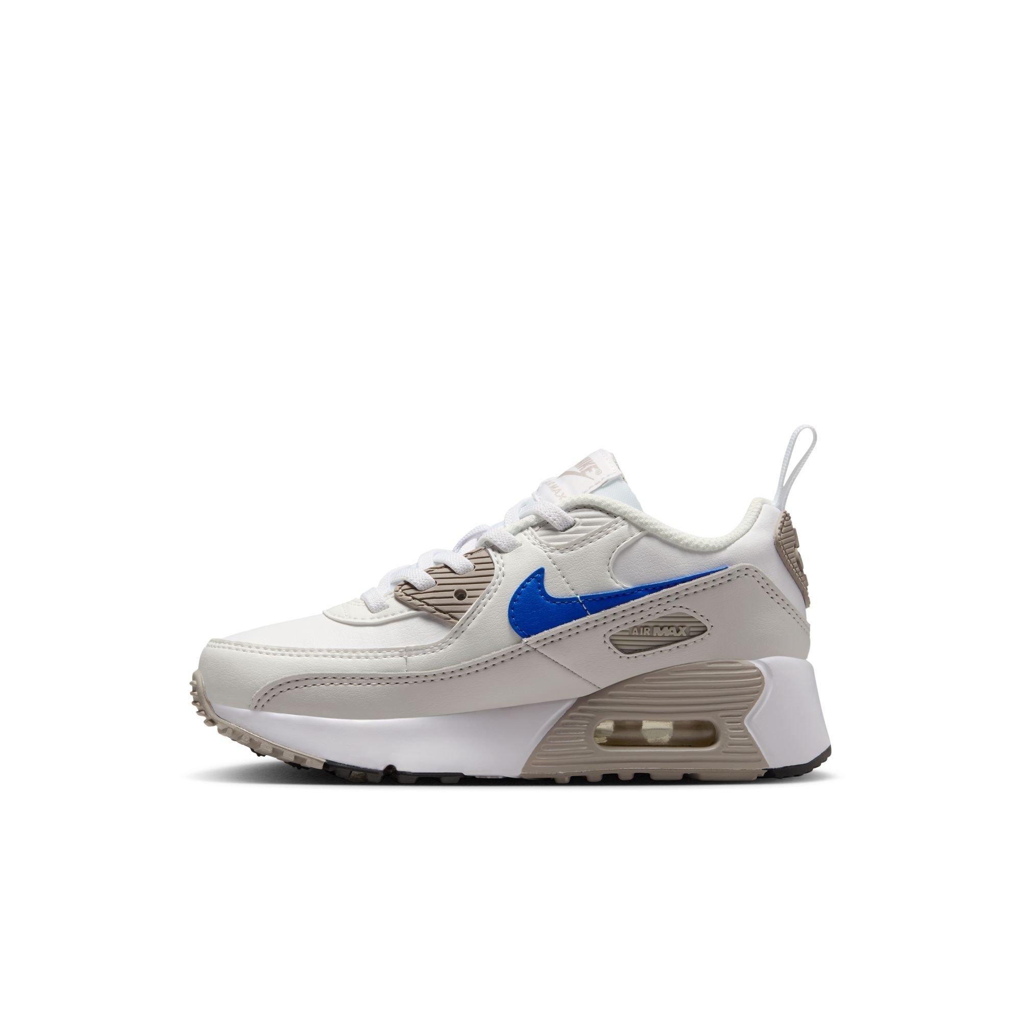 Nike Air Max 90 EasyOn "White/Racer Blue" Toddler Boys' Shoe - WHITE/BLUE Thumbnail View 4