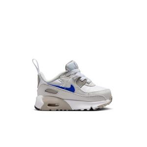 Nike Air Max 90 EasyOn "White/Racer Blue/College Grey" Toddler Boys' Shoe